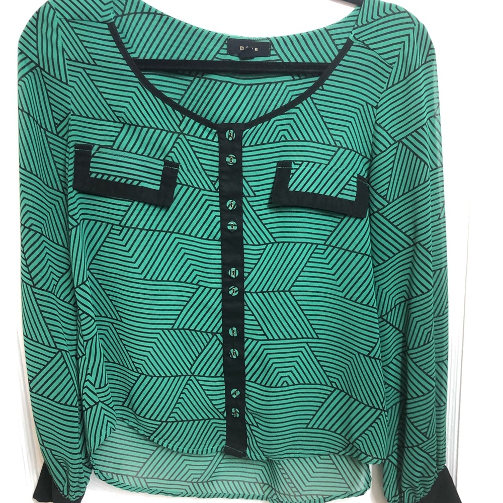 Mine Stripped Button Down